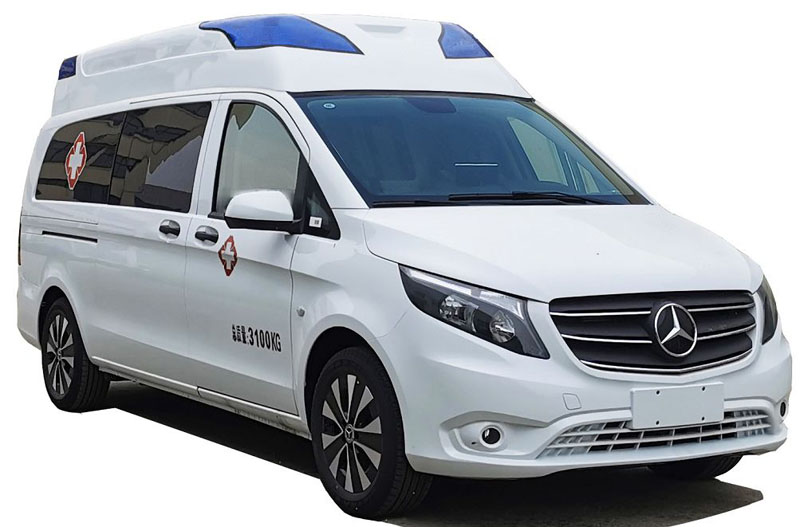 奔馳威霆汽油版高頂負(fù)壓救護(hù)車
