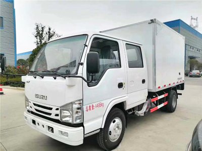 慶鈴五十鈴雙排冷藏車(chē)