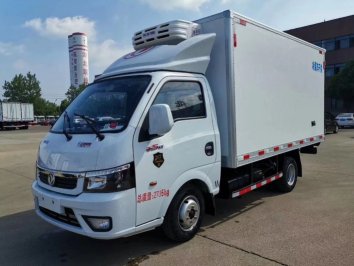東風(fēng)途逸汽油版后雙輪冷藏車(chē)