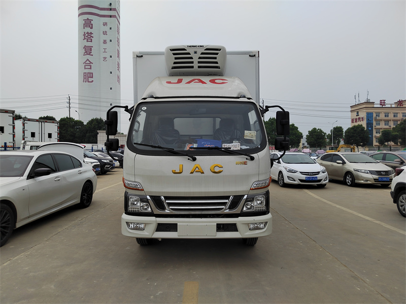 江淮帥鈴E4.2米活動(dòng)式肉鉤冷藏車