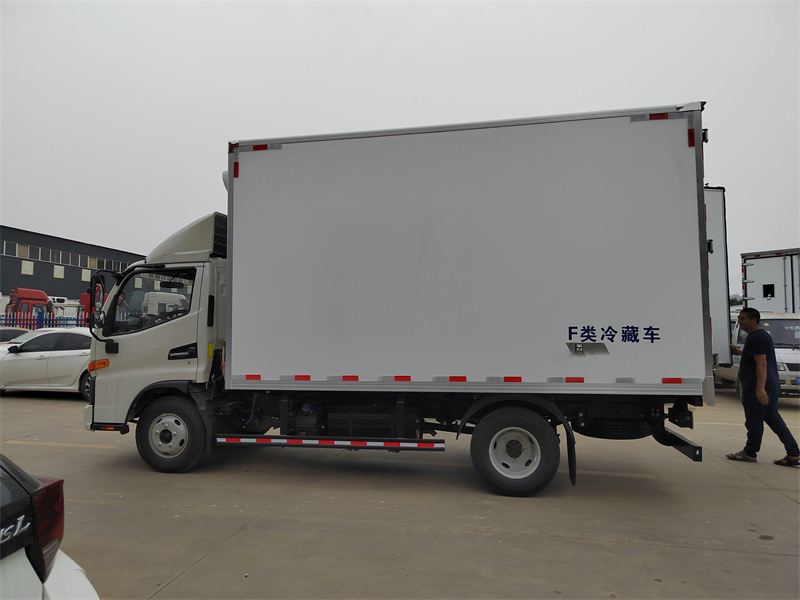 江淮帥鈴E4.2米活動(dòng)式肉鉤冷藏車
