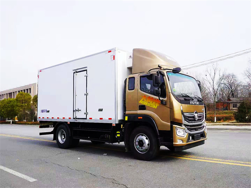 福田奧鈴大黃蜂5.3米冷藏車(chē)