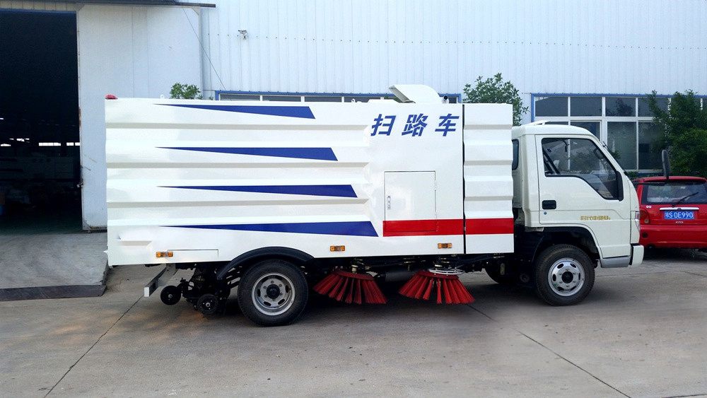 不上牌福田小卡掃路車0.8立方水/2立方塵