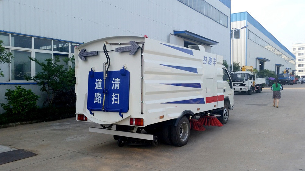不上牌福田小卡掃路車0.8立方水/2立方塵