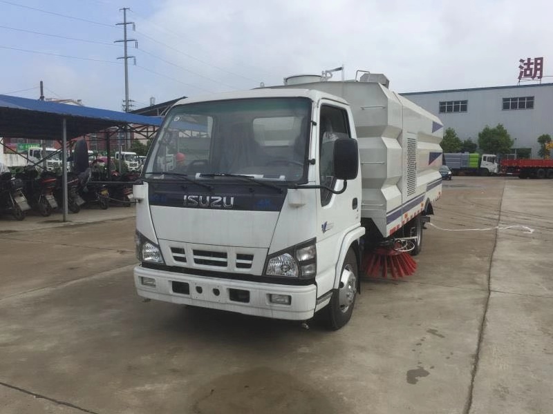 五十鈴掃路車4立方塵箱/1.5立方水箱