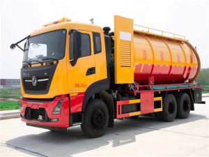 東風(fēng)天龍22立方清洗吸污車
