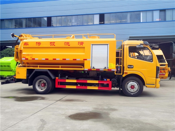 東風(fēng)大多利卡10立方清洗吸污車(chē)