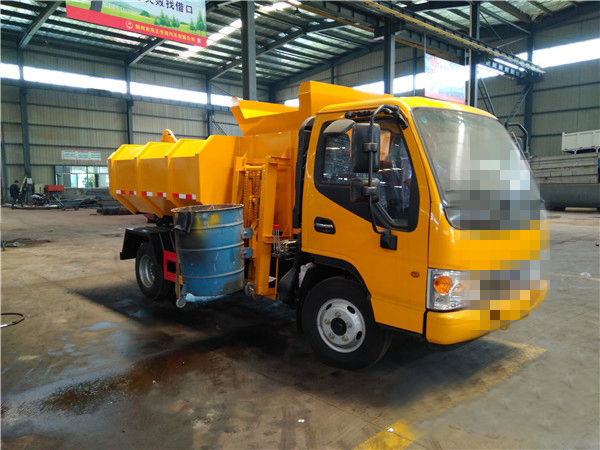 東風(fēng)D6/3立方藍(lán)牌污泥自卸車