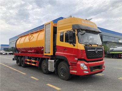 東風天龍33立方清洗吸污車