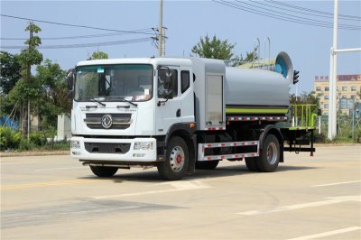 東風(fēng)D9/10立方圓罐抑塵車
