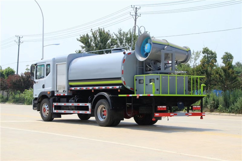 東風(fēng)D9/10立方圓罐抑塵車