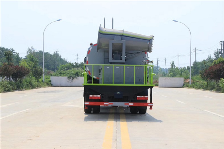 東風(fēng)D9/10立方圓罐多功能抑塵車