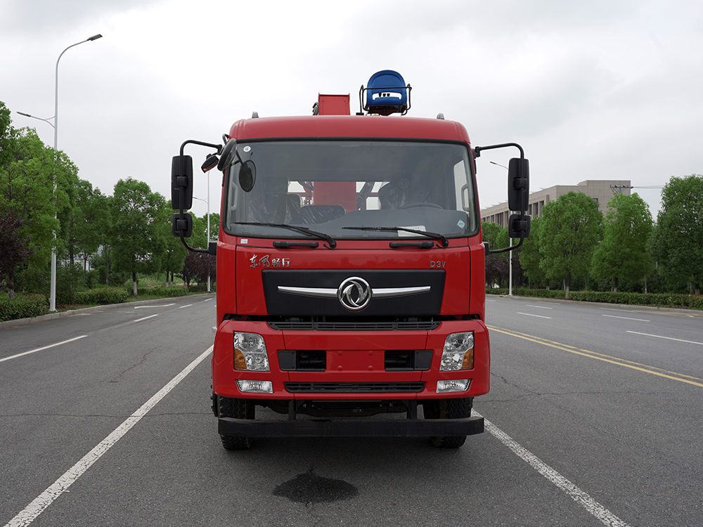 東風暢行D3V后雙橋長威12噸四節(jié)直臂吊機隨車吊