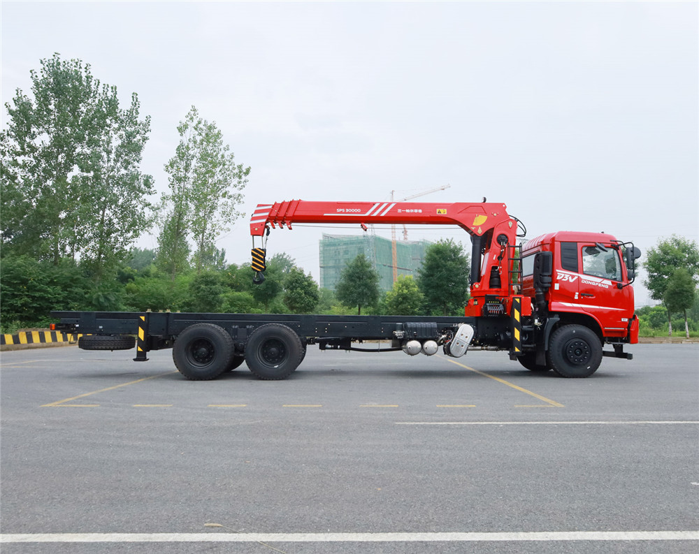 東風(fēng)D3V后八輪三一12噸4節(jié)臂隨車吊