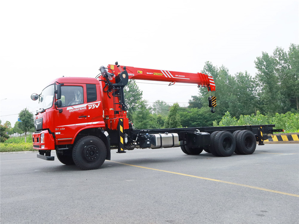 東風(fēng)D3V后八輪三一12噸4節(jié)臂隨車吊