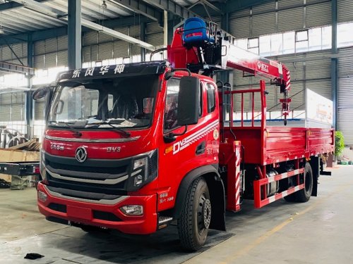 東風(fēng)DV3新飛工8噸四節(jié)直臂吊機(jī)隨車吊