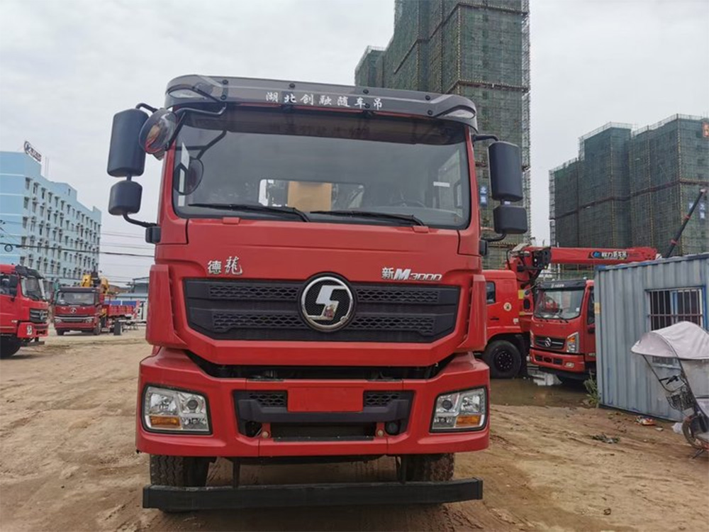 陜汽德龍新M3000四前后八徐工16噸四節(jié)直臂G型隨車吊