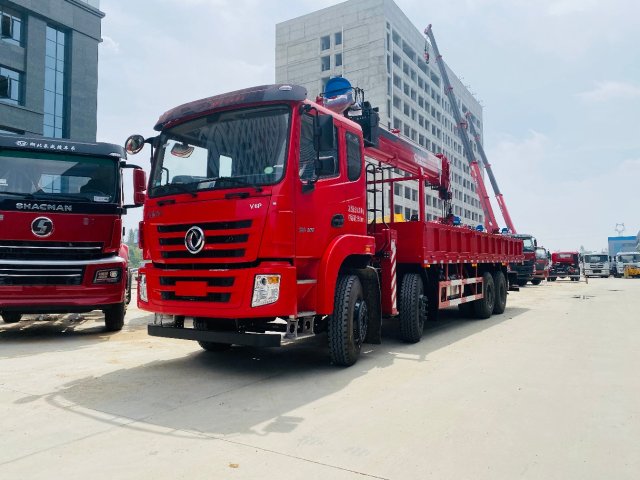 東風(fēng)錦程V6前四后八新飛工14噸五節(jié)臂吊機隨車吊