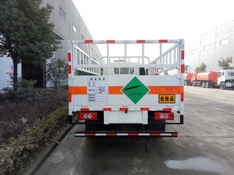 福田奧鈴藍牌4.1米氣瓶運輸車