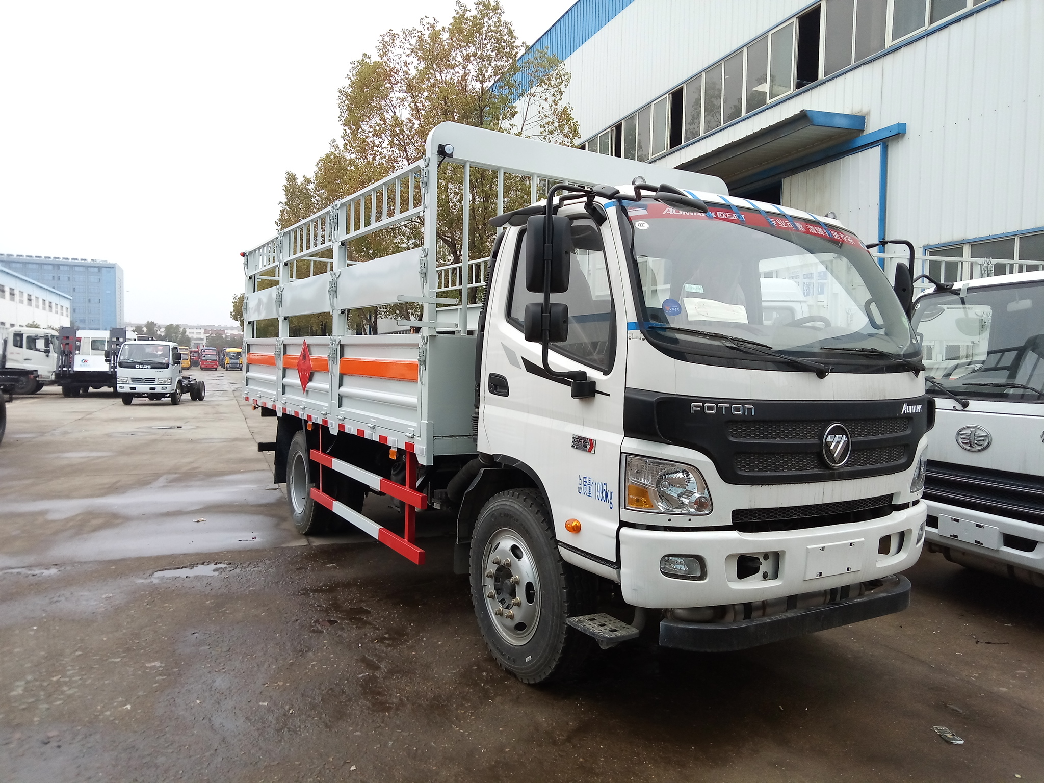 福田歐馬可5.1米氣瓶運輸車