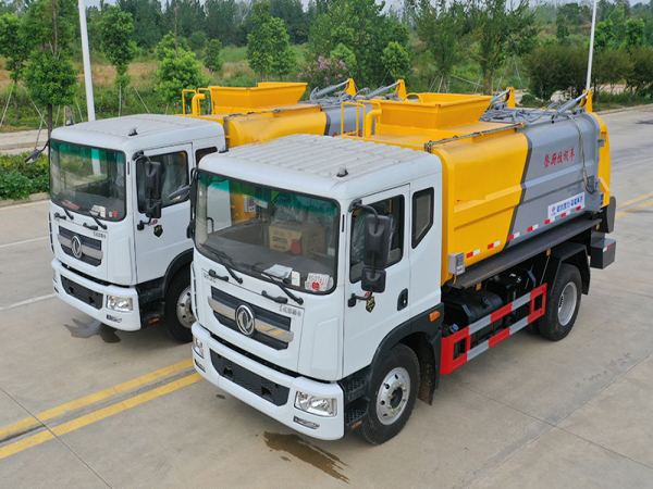 東風(fēng)D9廂式9.5方餐廚垃圾車