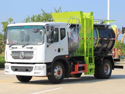 東風(fēng)D9圓罐9.5方餐廚垃圾車
