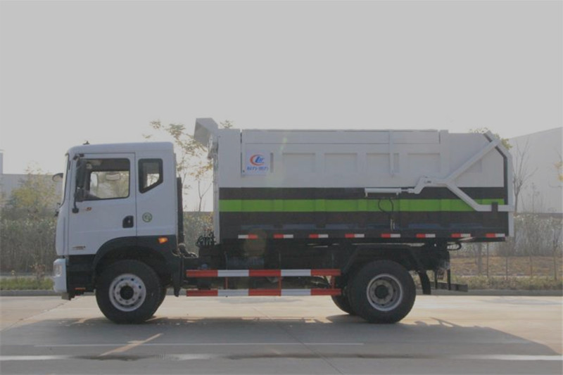 東風(fēng)D9/15方對(duì)接式垃圾車(chē)