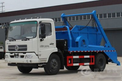 東風天錦12方擺臂垃圾車