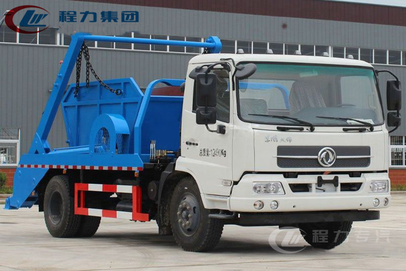 東風(fēng)天錦12方擺臂垃圾車