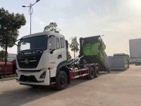 東風(fēng)天龍后雙橋18方勾臂套臂垃圾車