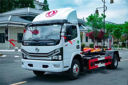 東風(fēng)多利卡D7勾臂垃圾車