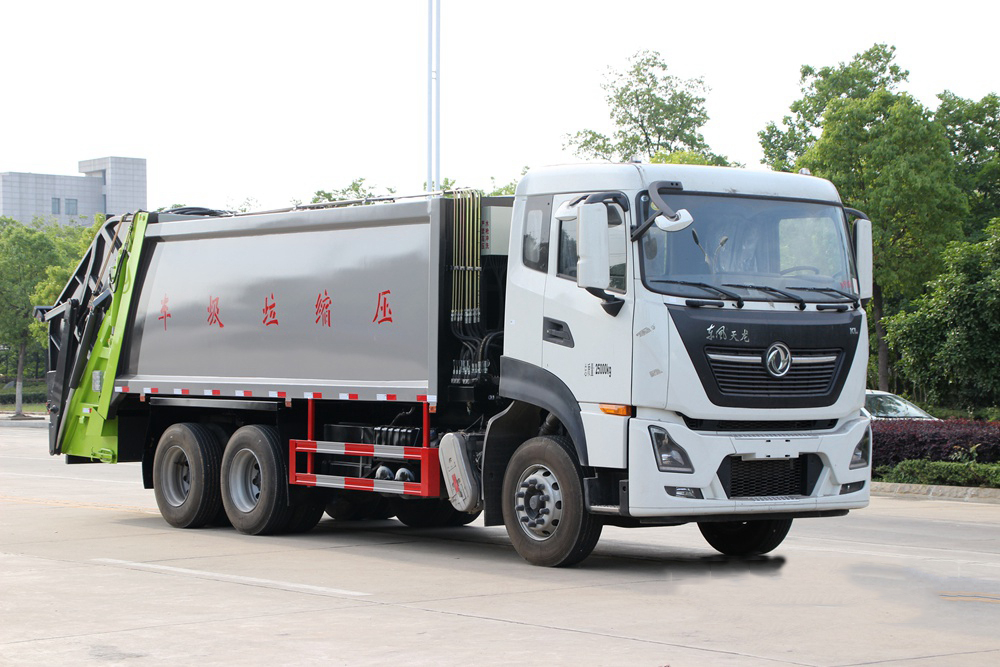 東風(fēng)天龍后雙橋壓縮垃圾車