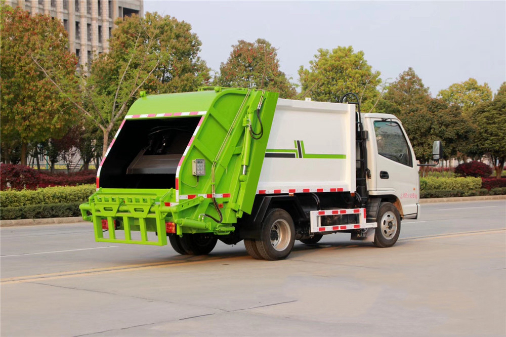 凱馬藍牌4方壓縮垃圾車