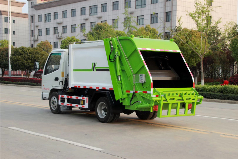 凱馬藍牌4方壓縮垃圾車