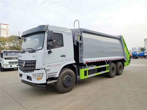 東風(fēng)專底后雙橋18方壓縮垃圾車