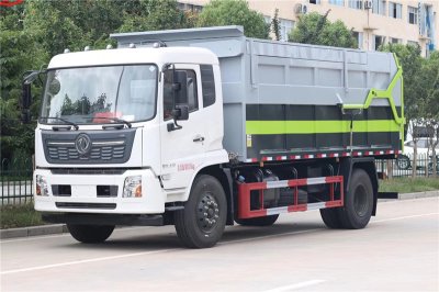 東風(fēng)天錦15方對(duì)接式垃圾車(chē)