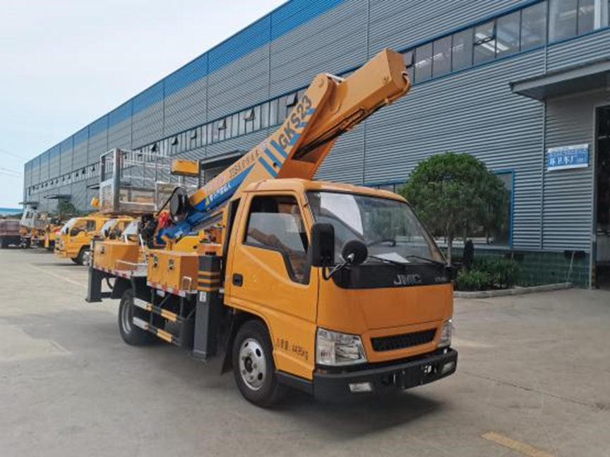 江鈴藍(lán)牌23米直臂高空作業(yè)車