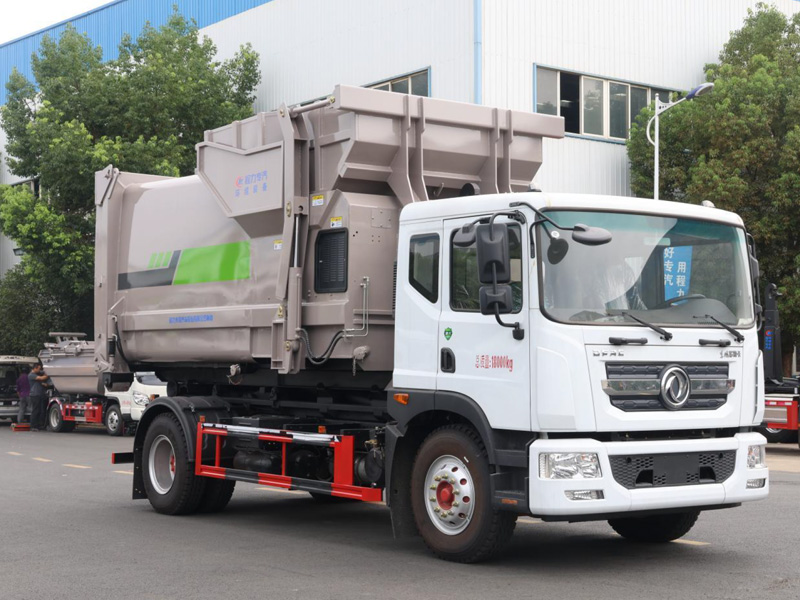東風(fēng)多利卡D9單橋勾臂垃圾車(chē)