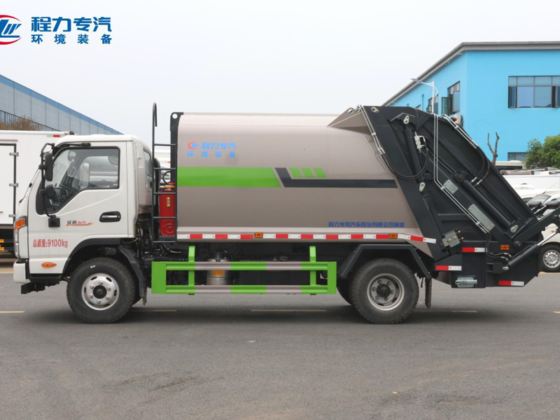 江淮康玲J5弧形箱體壓縮垃圾車